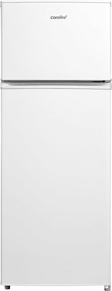 Comfee' 200LT WHITE Double Door Refrigerator RCT284WH2A