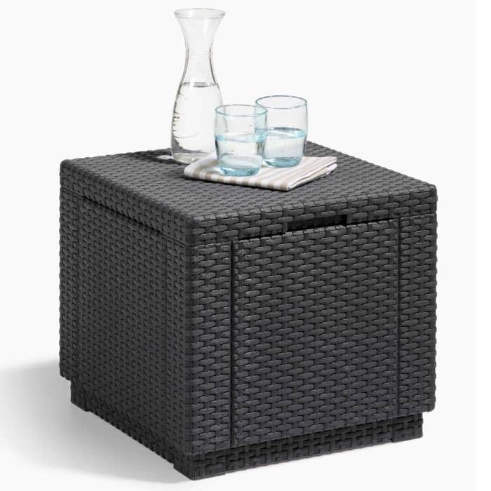 Gaphite Ottoman table