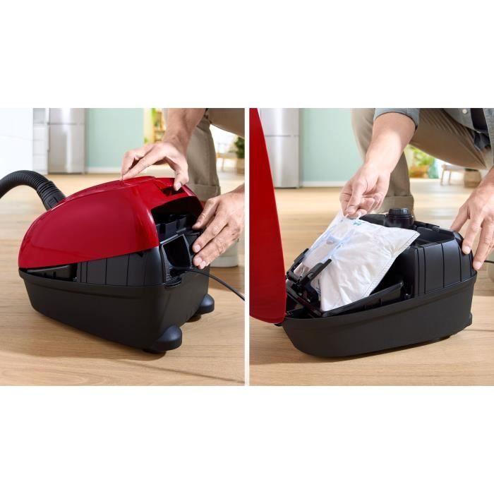 Bosch GL38 - vacuum cleaner with bag - 600 W - 79 dB - (H) EPA - 10m - 4 L Bag - Variable power