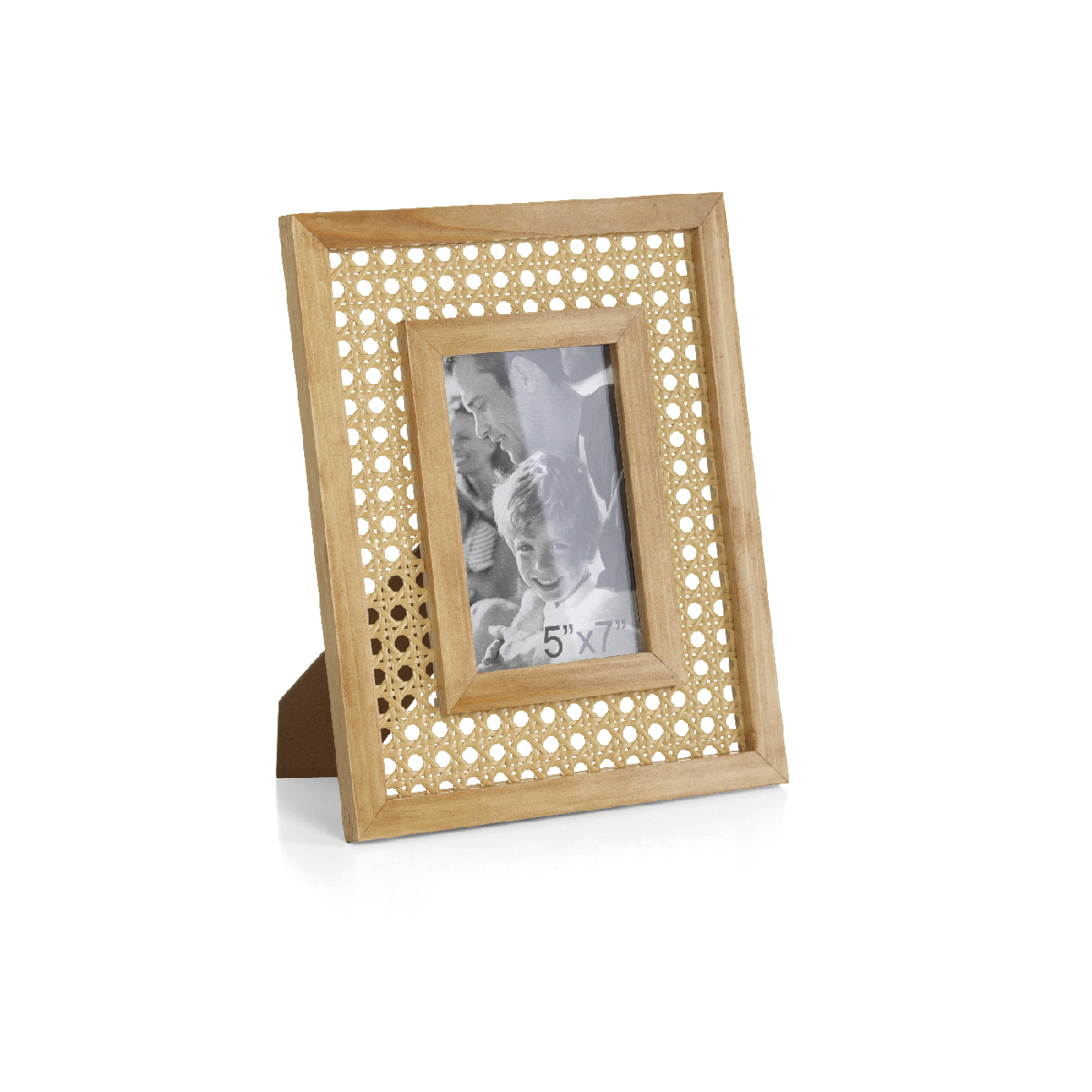 Photo frame - Format 13 X 18 Cm - Rattan