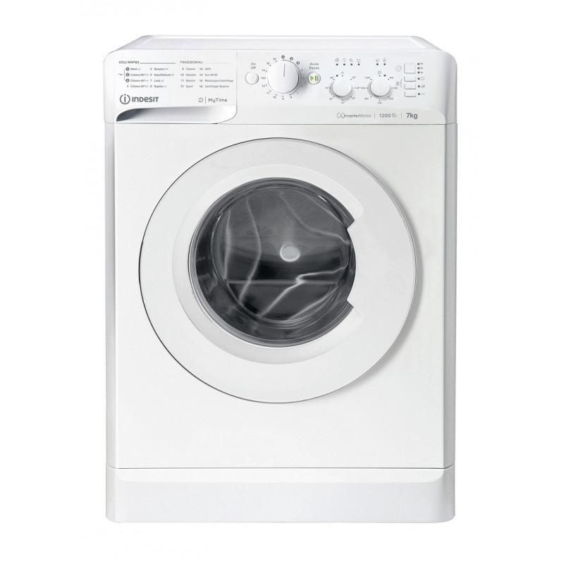 Washing machine 7 kg Indesit INVERTER A 1200GIRI MTWC 71296 W IT