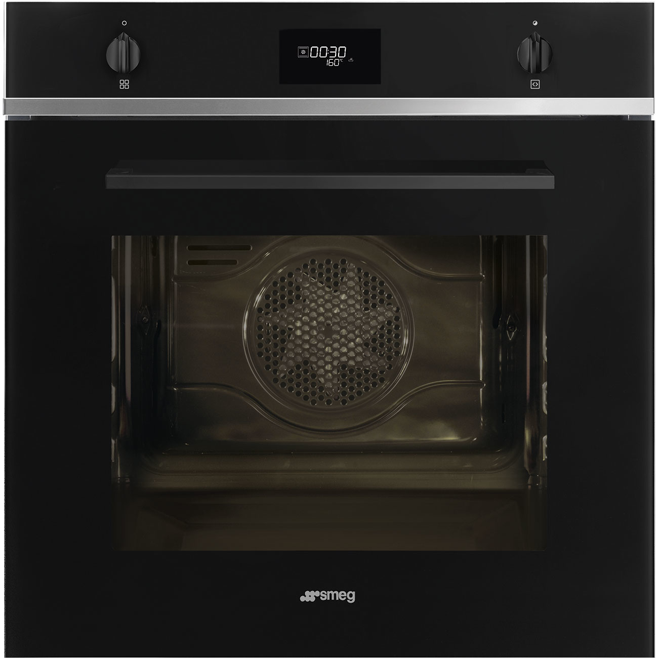 Smeg 65LT 60CM BLACK SFP6401TB Class A+ built-in oven