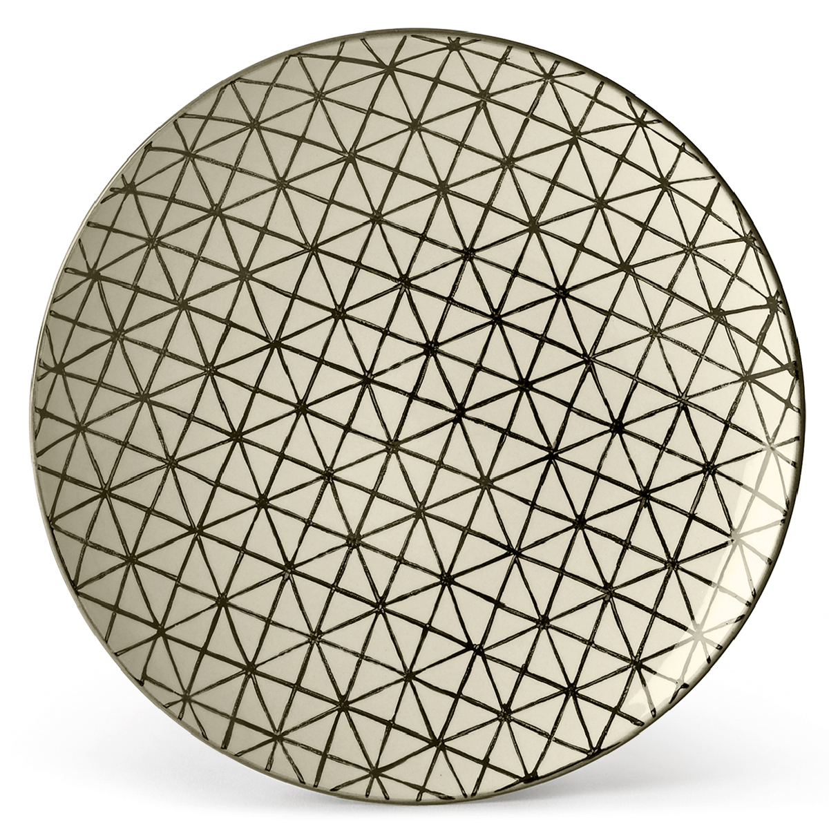 Fruit plate - pack of 4 pieces Ø 20.5 x h 2.5 cm - Geometries