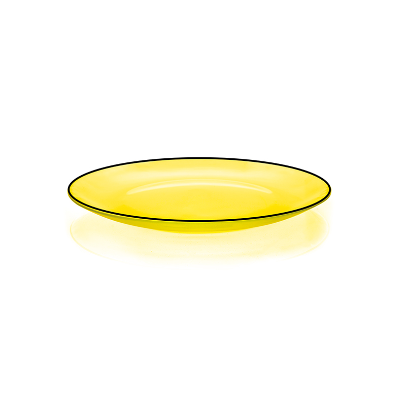 Dessert plate - pack of 6 pcs Ø 16 cm - Transparencies