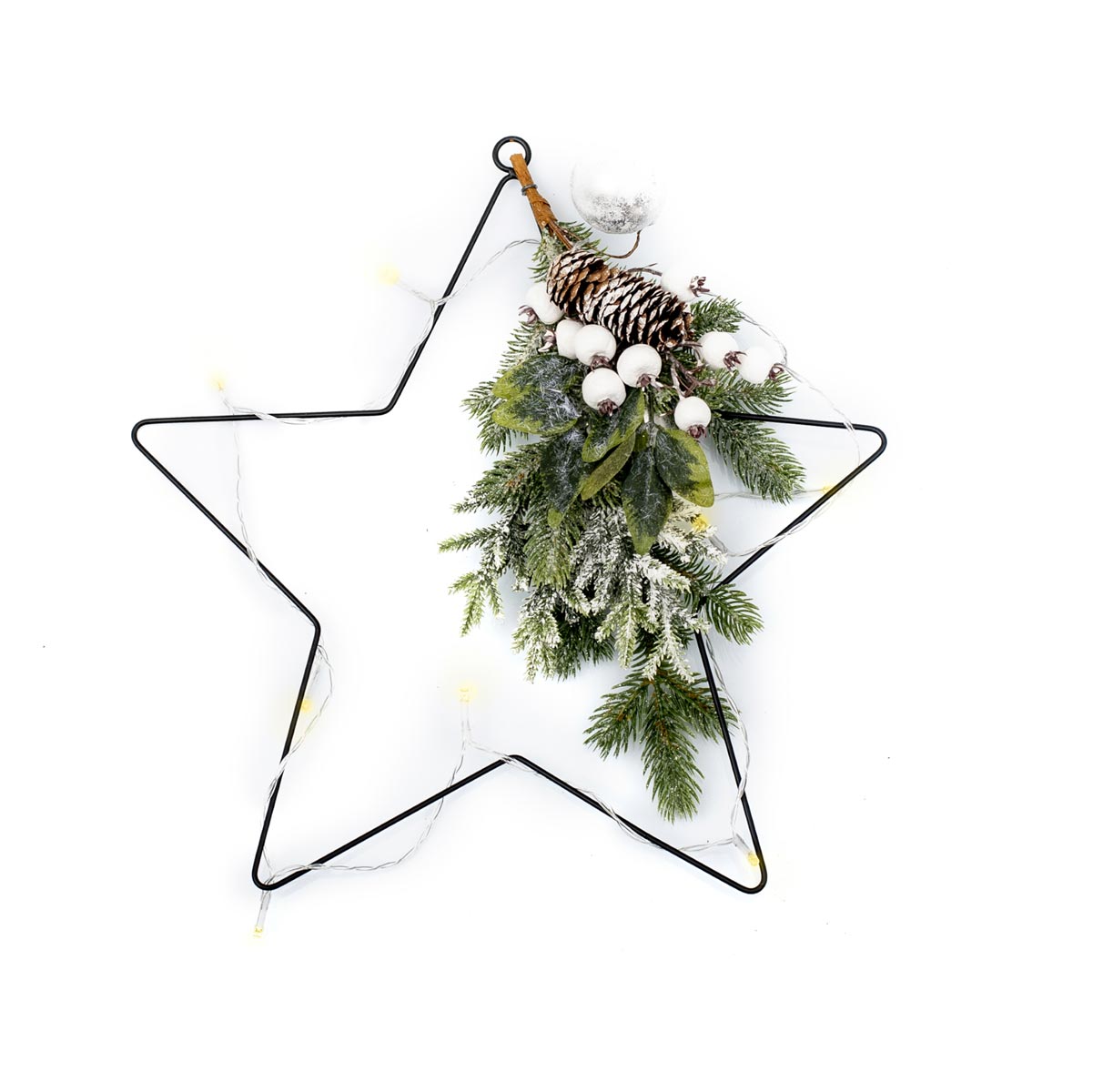 Metal decoration with LED • Ø 40 cm - Decor