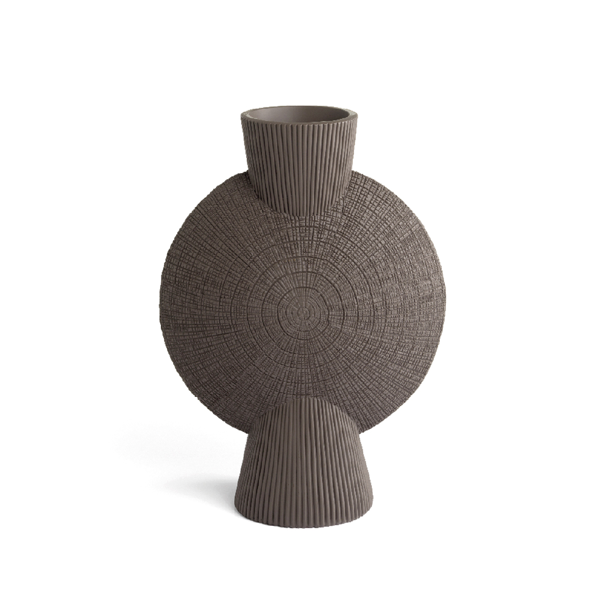 Vaso Con Finitura A Rilievo - Afrique