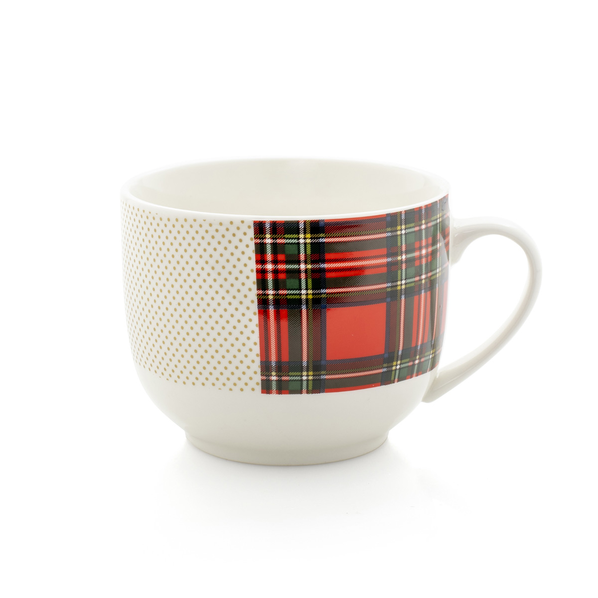 Set of 2 jumbo porcelain mugs • 500 ml - Kilty