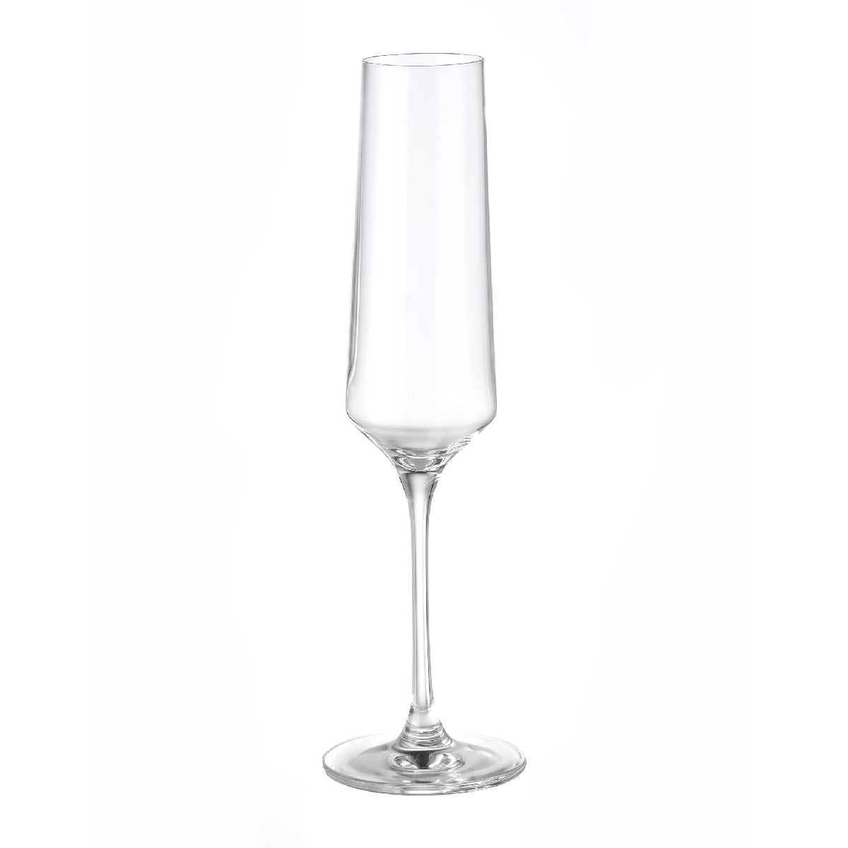 Set of 6 glass flutes 220 ml - Tasting