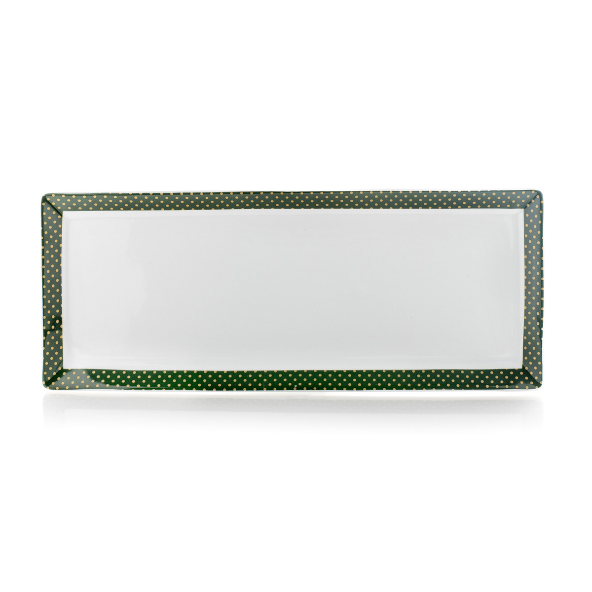 Porcelain nougat plate 35 x 14 cm - Kilty