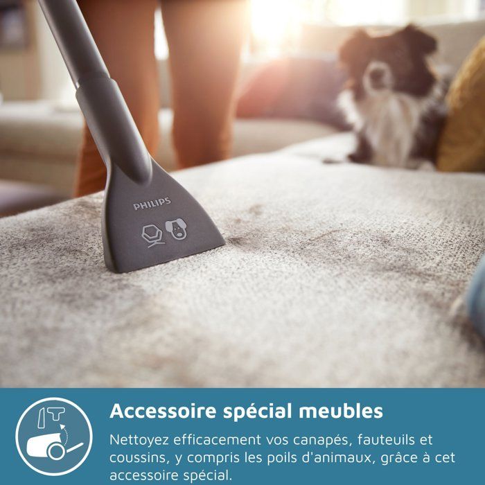 Philips XB2122/09 Series 2000 Series Security - 850W - PowerYclone 4 - 77db - white and blue