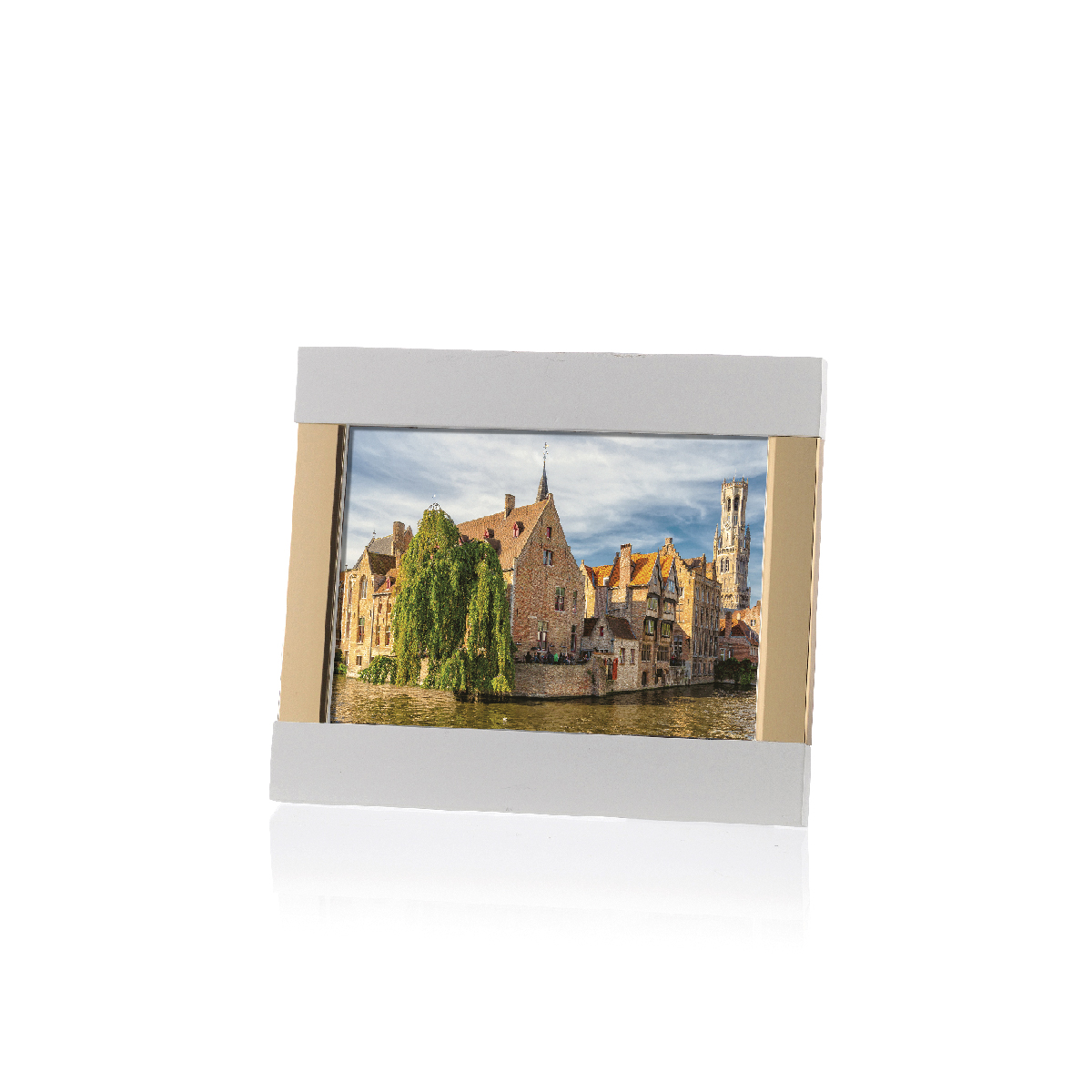 Wood/gold photo frame - Frames