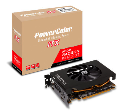POWER COLOR VGA RX6500 XT 4GB HDMI/DP GDDR6 4GBD6-DH