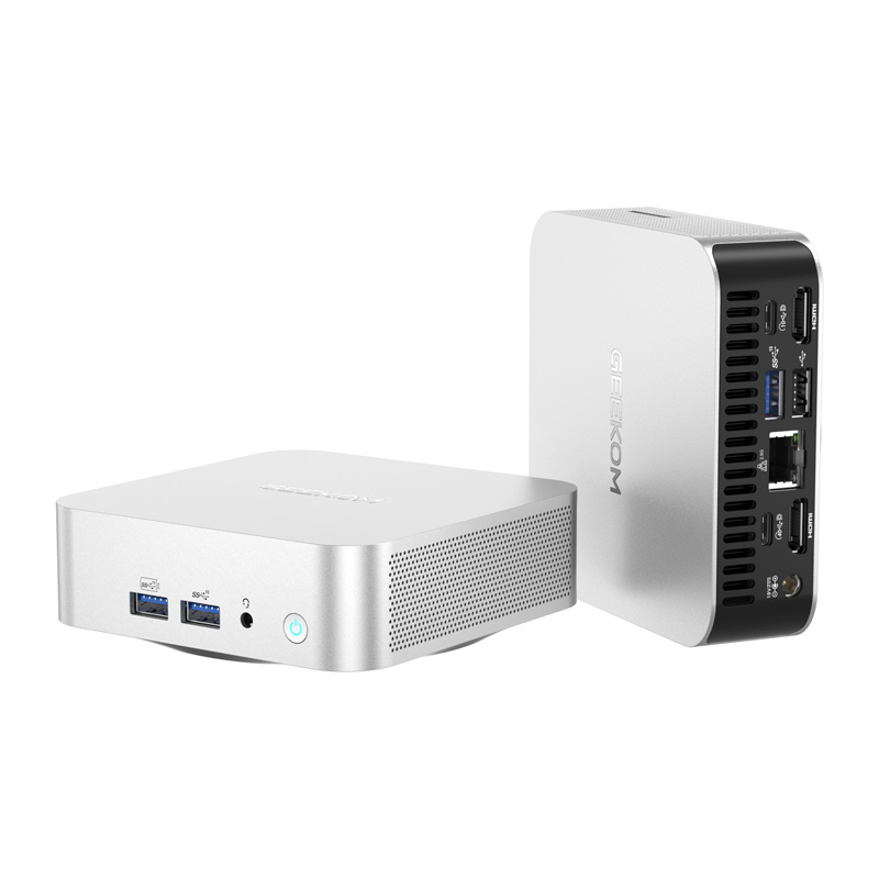 GEEKOM A6 mini PC with AMD Ryzen™ 7 6800, 16GB RAM, 1TB SSD and Windows 11 Pro