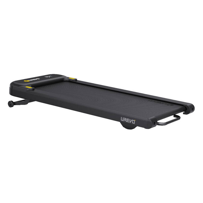 UREVO Spacewalk 3S Electric Treadmill (Black) - Ideal for Home Fitness
