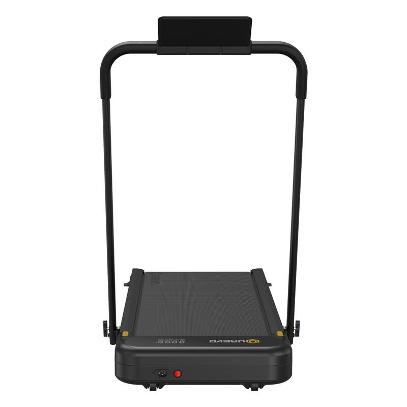 UREVO Strol 2E Smart 2-in-1 Electric Treadmill (Black) - Ideal for Home and Office