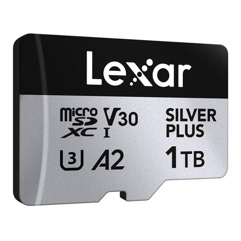 Lexar High-Performance Silver Plus microSDXC 1TB memory card + adapter