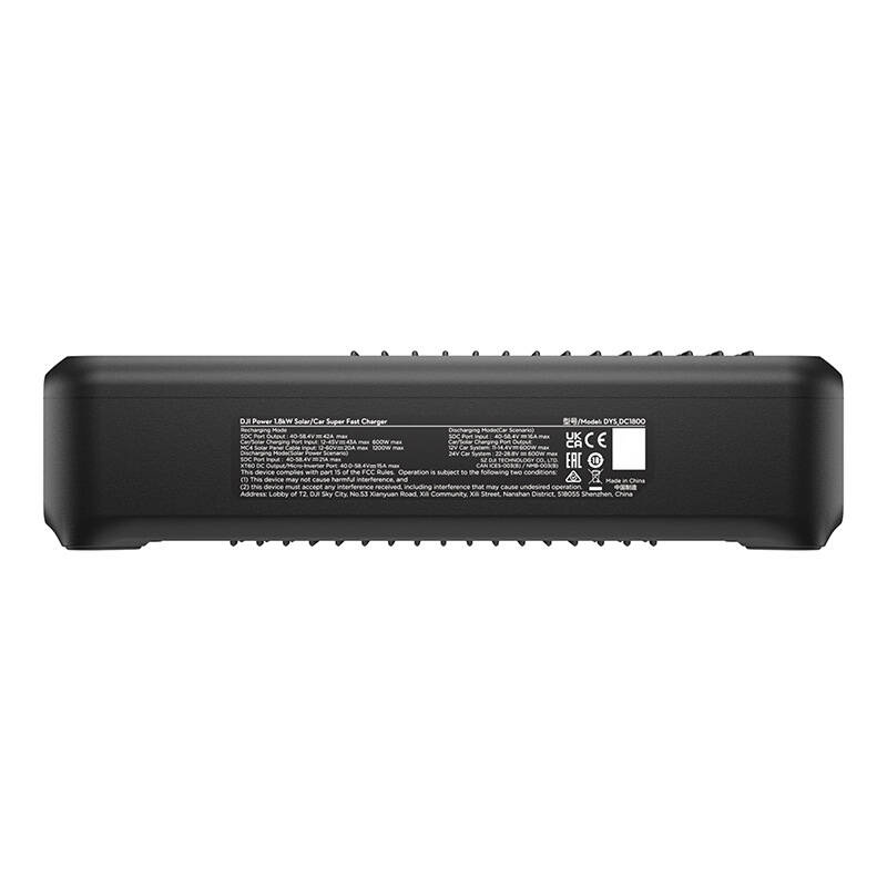 DJI Power 1.8kW Caricabatterie Solare/Rapido per Auto