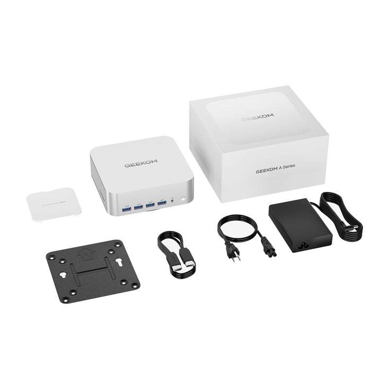 GEEKOM Mini PC A7MAX - AMD Ryzen 9 7940HS, 16GB RAM, 1TB SSD, Windows 11 Pro - Powerful Compact Desktop PC for Office and Gaming