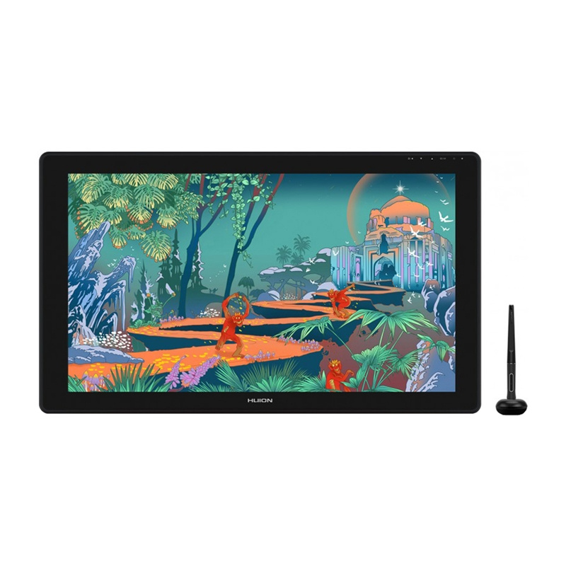 Huion Kamvas Pro 22 (2019) - 21.5-inch Graphic Tablet, Display Pen Tablet 8192 Pressure Levels, Battery-Free Pen, 16 Customizable Gestures, Compatible with Windows/Mac