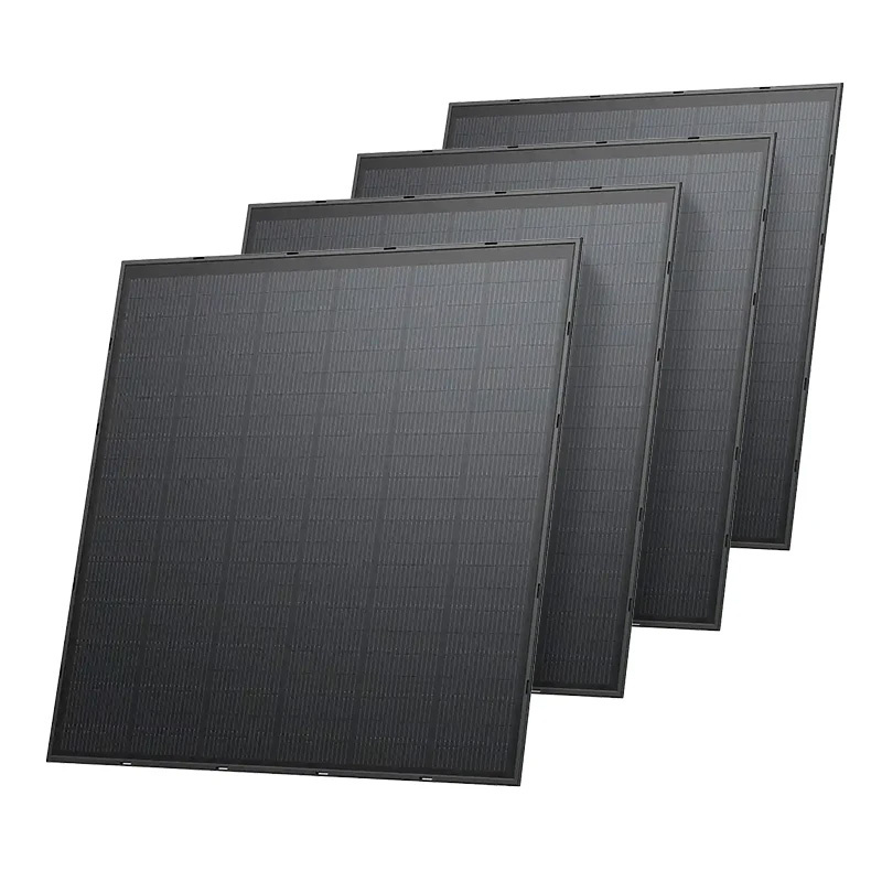 Set of 2 EcoFlow 250W rigid photovoltaic panels
