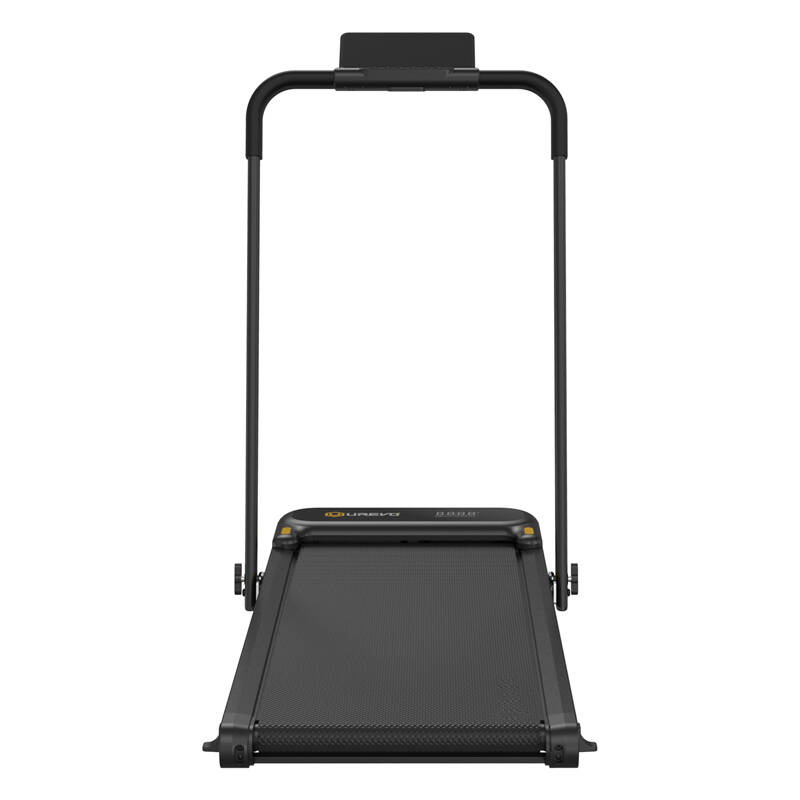 UREVO Strol 2E Smart 2-in-1 Electric Treadmill (Black) - Ideal for Home and Office