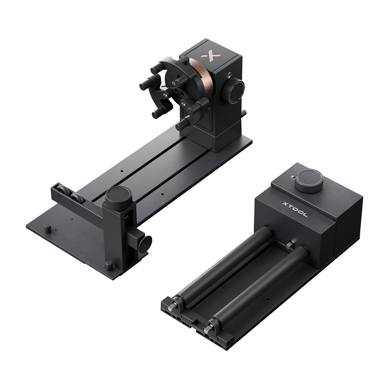 XTool RA3 Rotary Attachment - Rotary Accessory for Laser Engravers