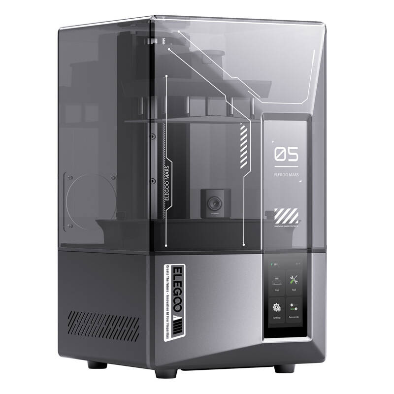 ELEGOO Mars 5 Ultra Stampante 3D - Alta Precisione, Stampa Veloce, Ideale per Gioielli e Prototipi