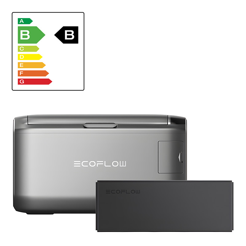 Set: Frigorifero Portatile EcoFlow Glacier 35L + Batteria 298Wh