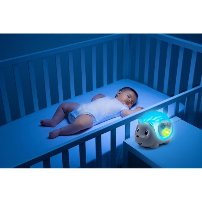 Giocattolo sensoriale a forma di riccio/luce notturna - CHICCO - Giorno e Notte - Blu - Dalla nascita