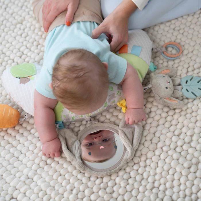 Tappetino da gioco per bambini INGENUITY Sylvi per il tempo a pancia in gi� con giocattoli multisensoriali