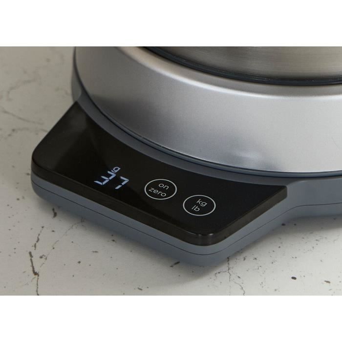 Bilancia per robot multifunzione KENWOOD KAP00.000GY - Adattabile ai robot pasticceria Prospero e Prospero+ - Precisione 1g - Batterie