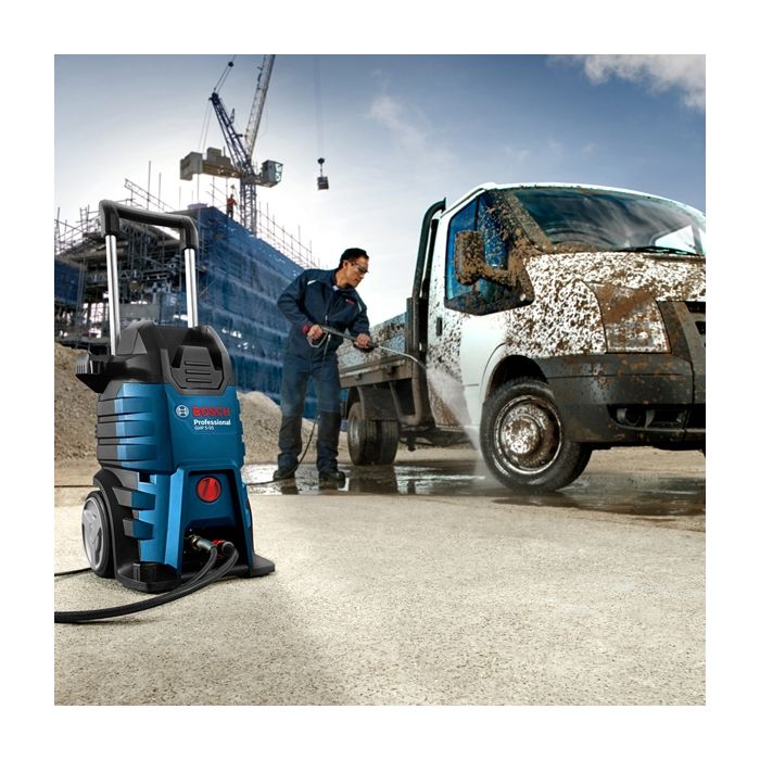 Idropulitrice ad alta pressione Bosch Professional GHP 5-55 (pressione max.: 130 bar, 2200 W, lancia regolabile) senza batteria