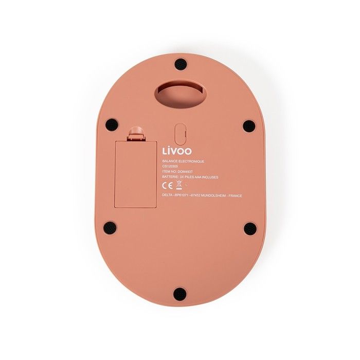 Bilancia da cucina elettronica - Livoo - DOM493T - Terracotta