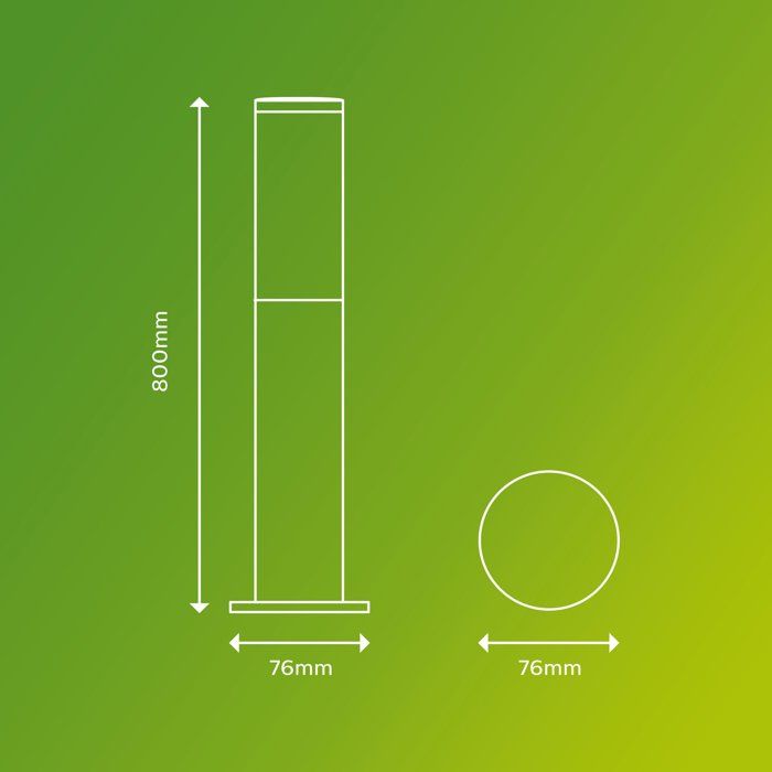 Philips Potelet Utrecht - 20W - Antracite