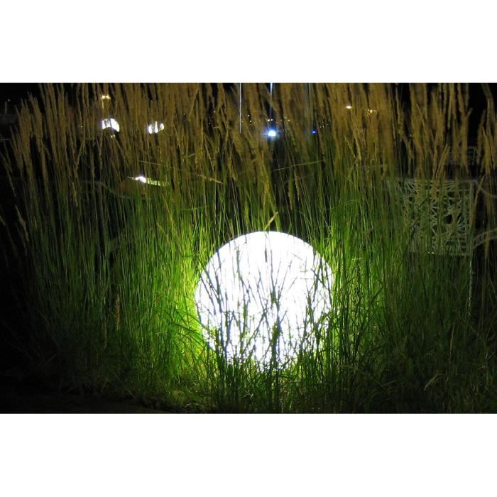 Lumisky - Balla luminosa a cavo per led all'esterno - Bobby White - �60cm Culot E27