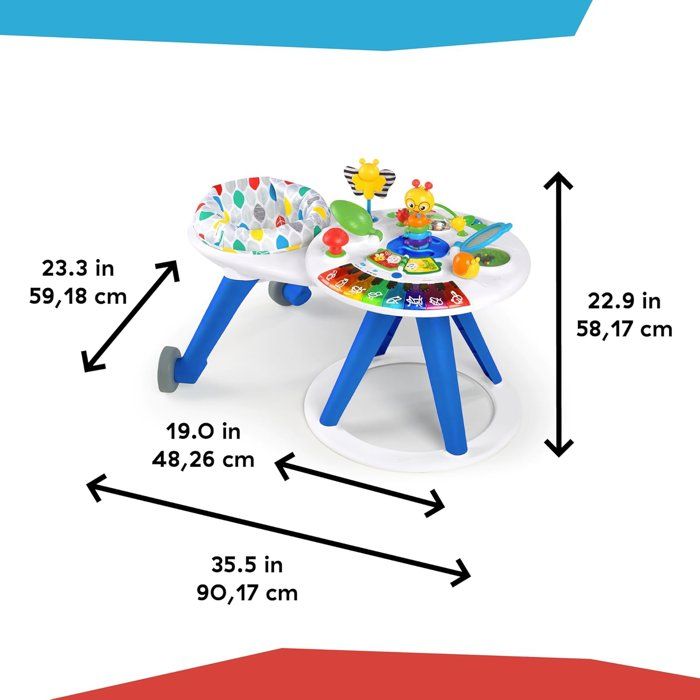 Baby Einstein - Tavolo attivit� / Girello per bambini - Around We Go