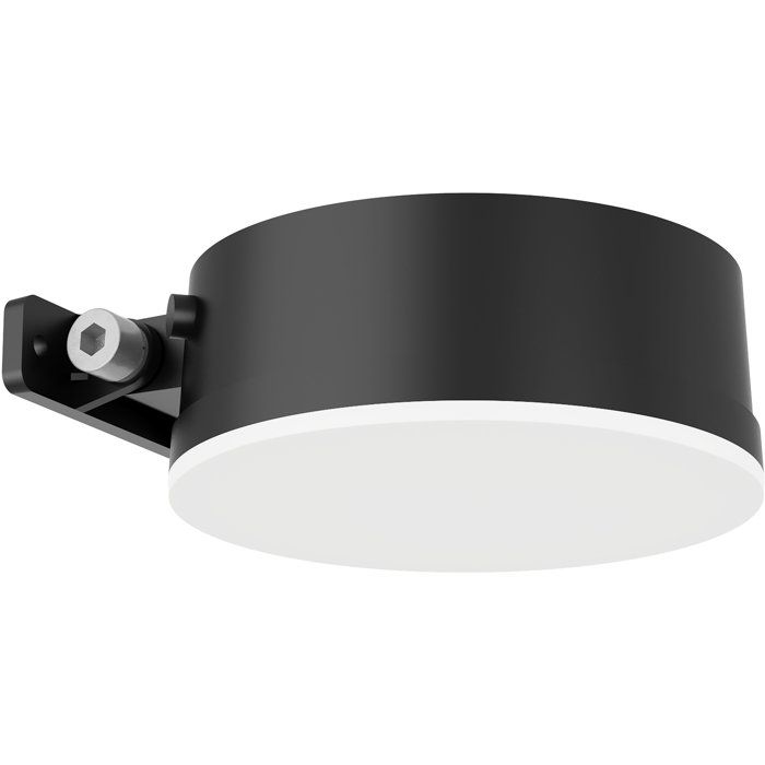 Applique da parete - PHILIPS - Vynce - Solare rotonda - Nera