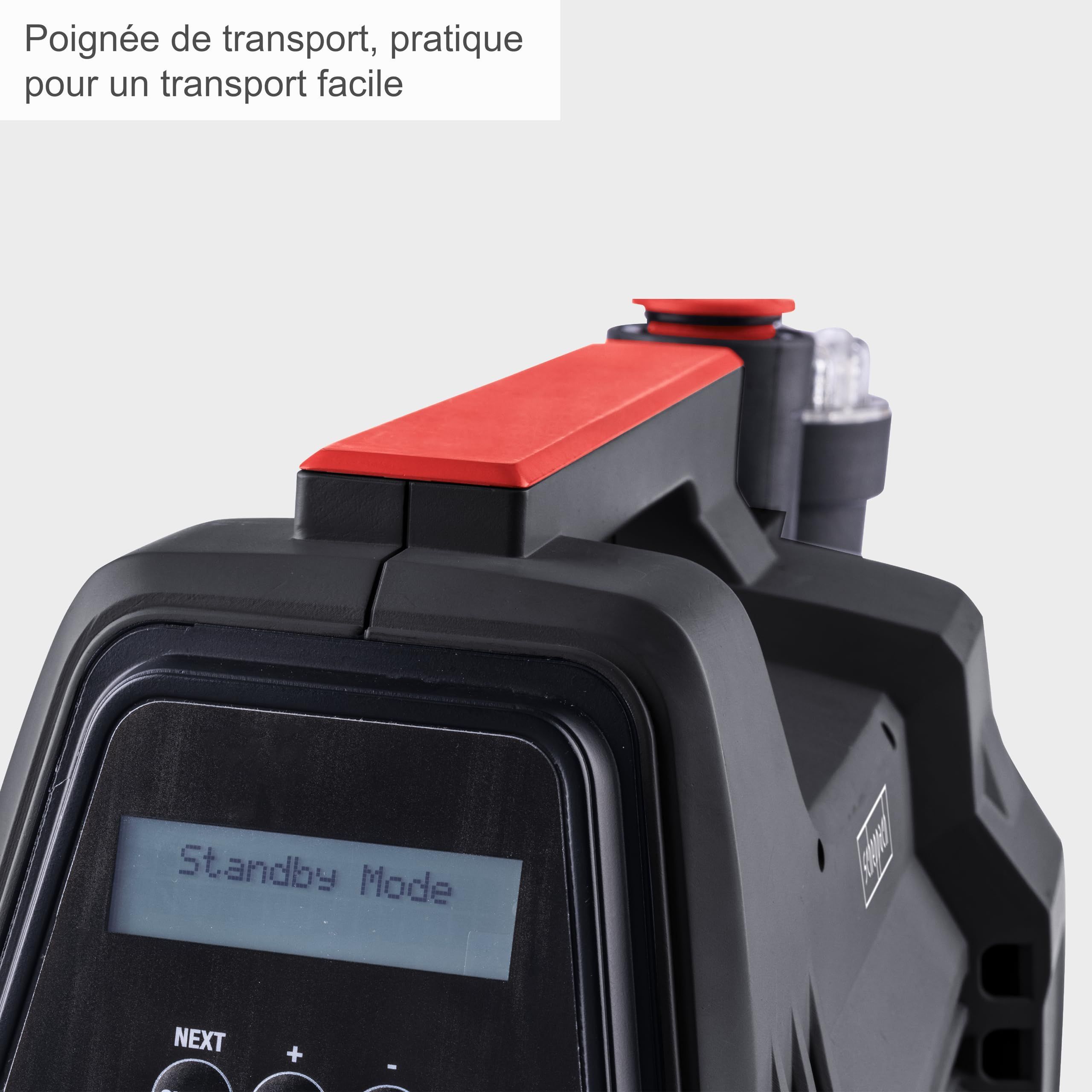 Pompa acqua domestica Scheppach GP1100JETLCD