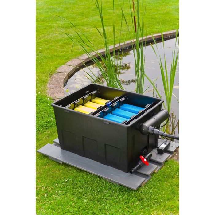 Filtro per laghetto a gravit� - UBBINK - SmartClear 12000 BasicSet - 18W UV-C - Capacit� 120L - 12000-24000L