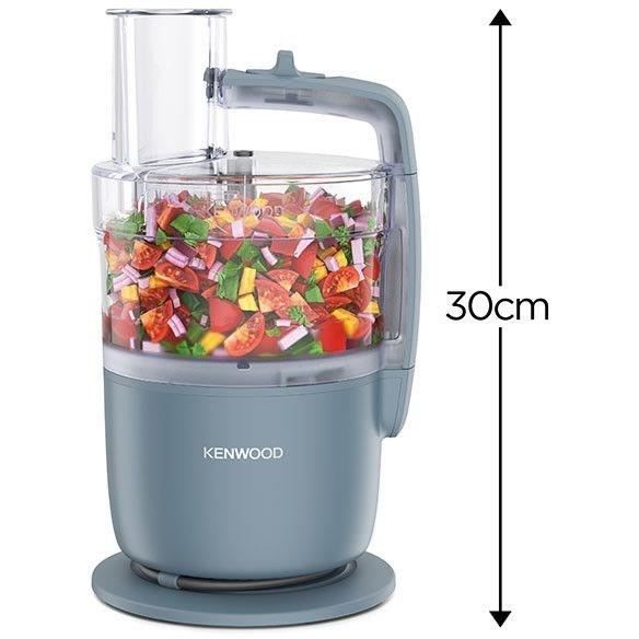 Robot multifunzione KENWOOD FDP22.000GY - 1 velocit� + Pulse - 650W - vasca 1,3L + accessori
