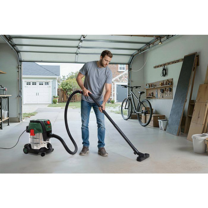 Aspirapolvere universale BOSCH - PAS 20-220PRS - 1300W - 65 l/s - Serbatoio 20L - 220 mbar