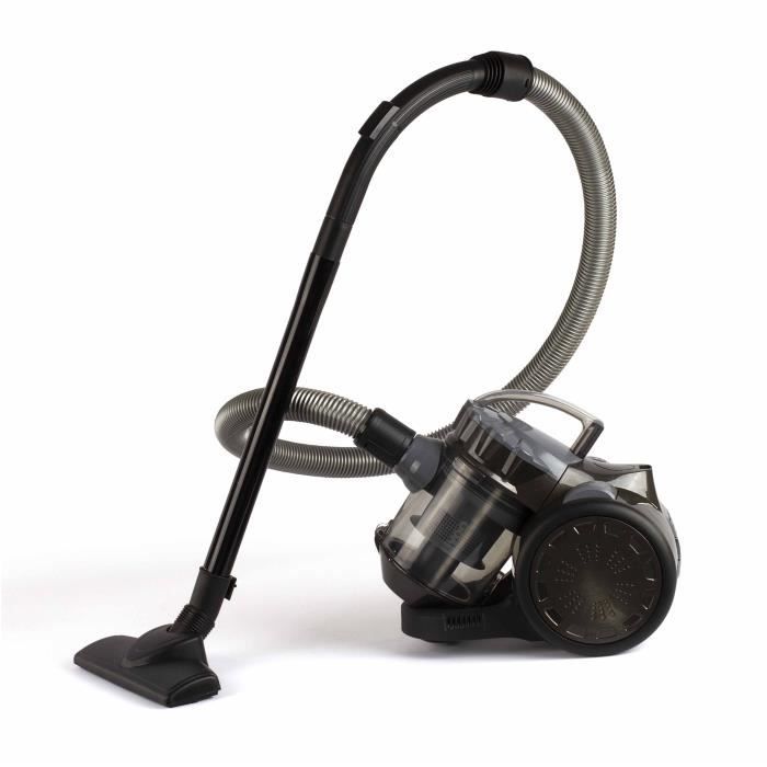 Aspirapolvere multiciclonico - LIVOO DOH105G - 700 W - 2 L - Filtro lavabile - 78 dB - Grigio