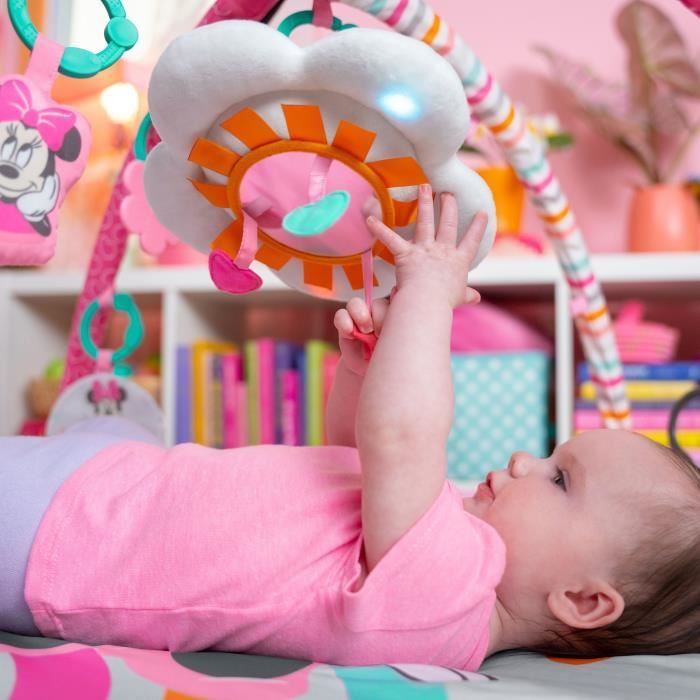 Tappeto gioco Disney Baby MINNIE MOUSE - BRIGHT STARTS - Forever Besties - Con musica e luci - Rosa - Neonati e altro