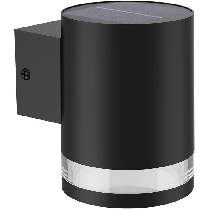 Applique da parete - PHILIPS - Fyce - ad energia solare - nera