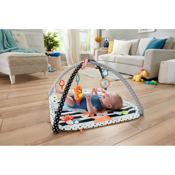 Fisher-Price - Il mio tappetino sensoriale 3 in 1 - Giocattolo per la nascita della prima et�