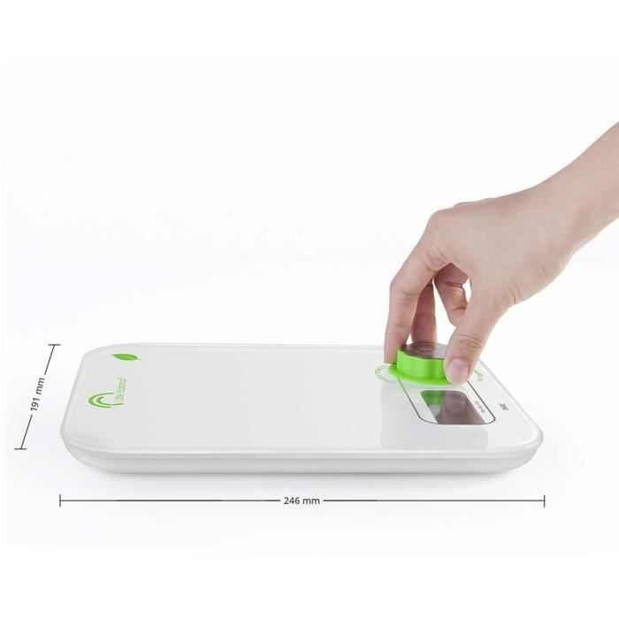 Bilancia da cucina Green Power - bianca