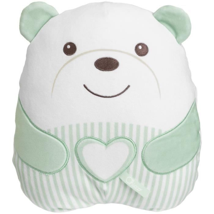 Orsetto di peluche morbido - CHICCO - Verde - Dalla nascita