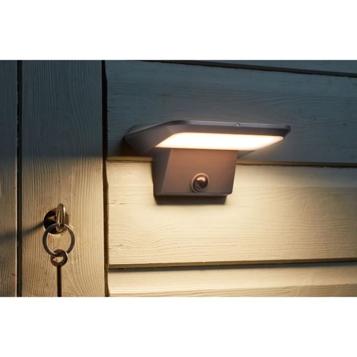 Faretto solare - SMART GARDEN - Sentry - 800 Lumen - PIR - 7,5 x 15,5 cm - Rilevatore di movimento