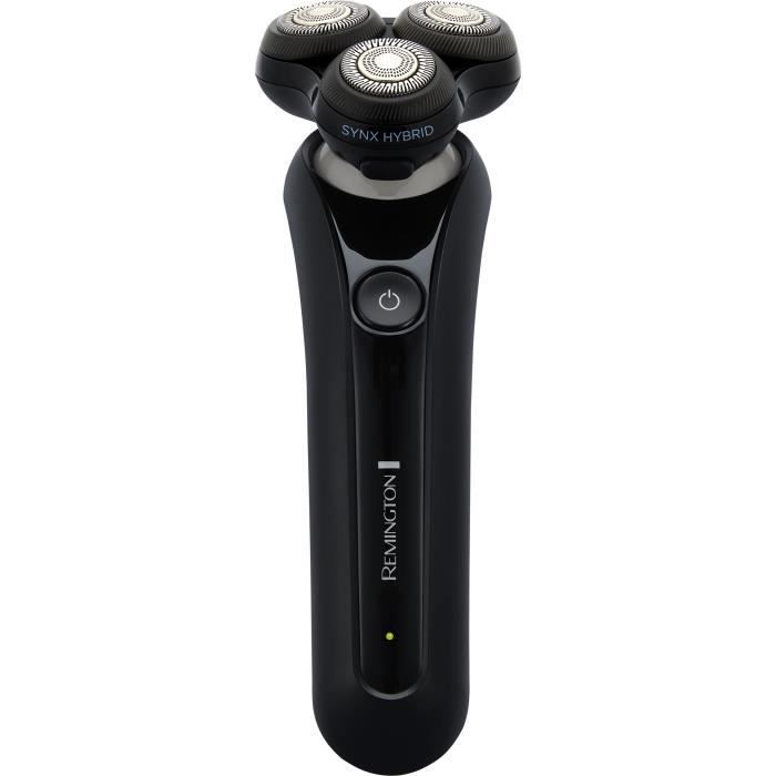 Rasoio rotante - REMINGTON - XR1755 - Sistema ibrido SynX - PivotBall - Lame flessibili - 100% impermeabile - Autonomia 50 min