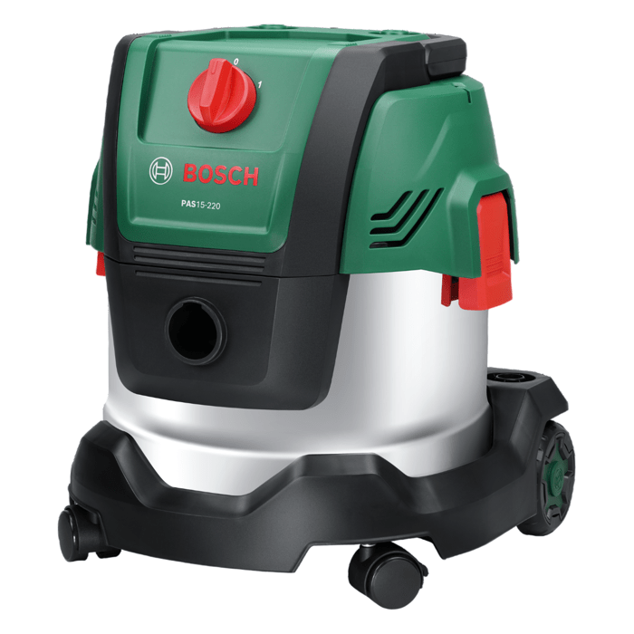 Aspirapolvere universale BOSCH - PAS 15-220PRS - 1300W - 65 l/s - Serbatoio 15L - 220 mbar